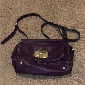 Leather B. Makowsky crossbody
